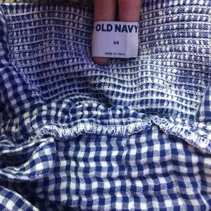 Old navy, crop ruffles, Size XS